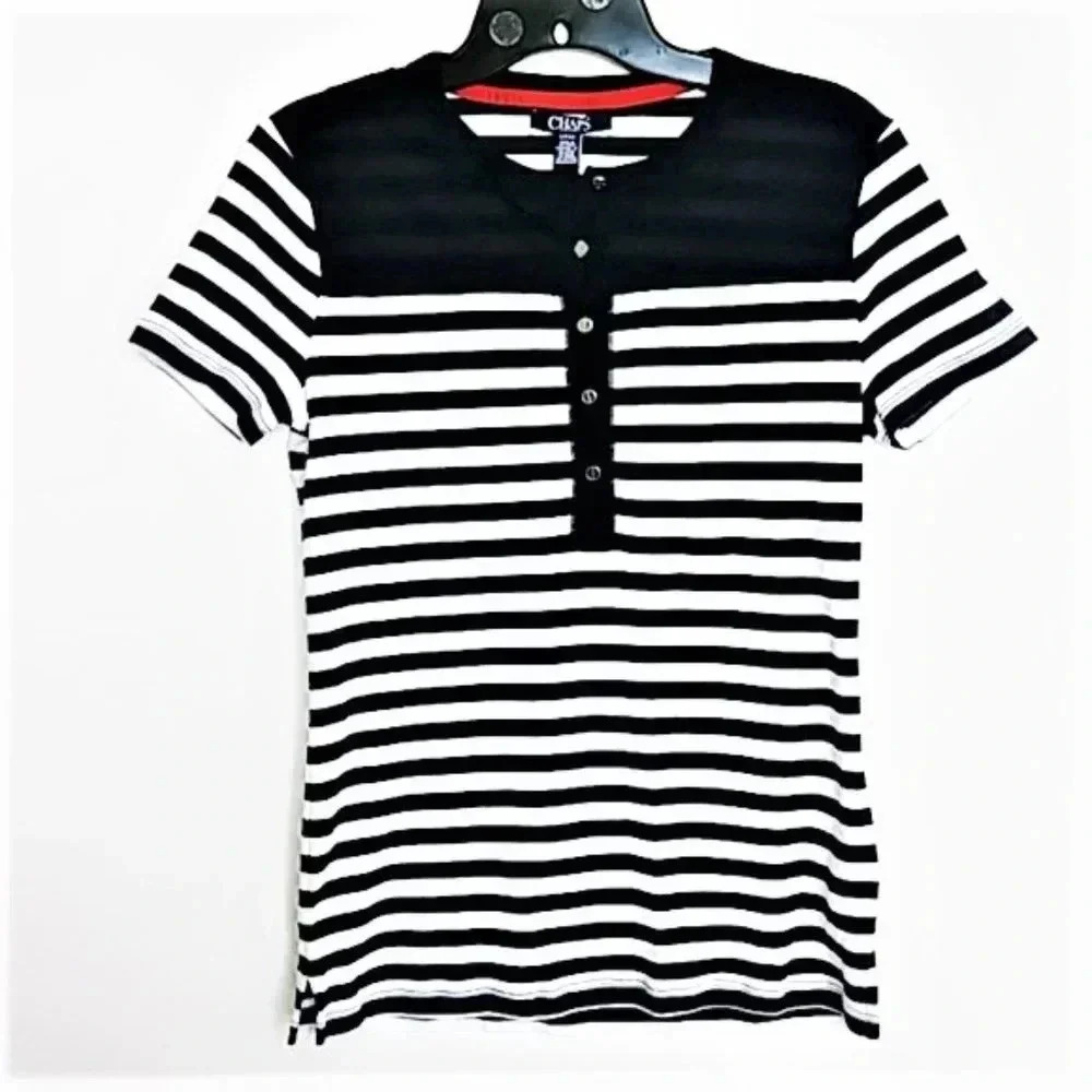 Chaps Active Short Sleeve Blouse NWT‎